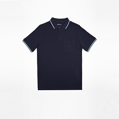 Blue polo - CLOTHING | Riva Boutique