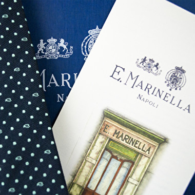 Riva Tie by Marinella - Pois - CLOTHING | Riva Boutique
