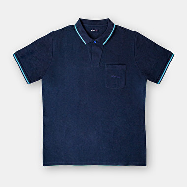 Blue polo - CLOTHING | Riva Boutique